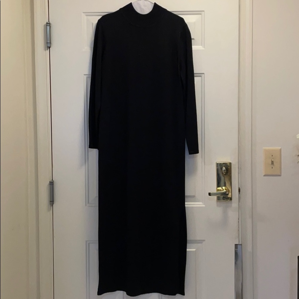 Long sleeve dress with Shawl